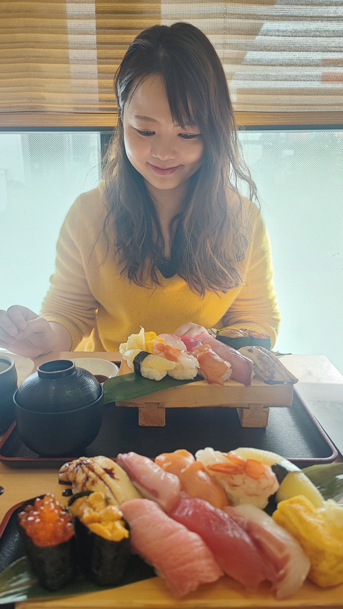 お寿司が大好物